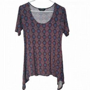 𝅺brody Myles gypsy rayon top blouse small